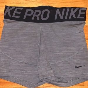 Grey Nike Pros!